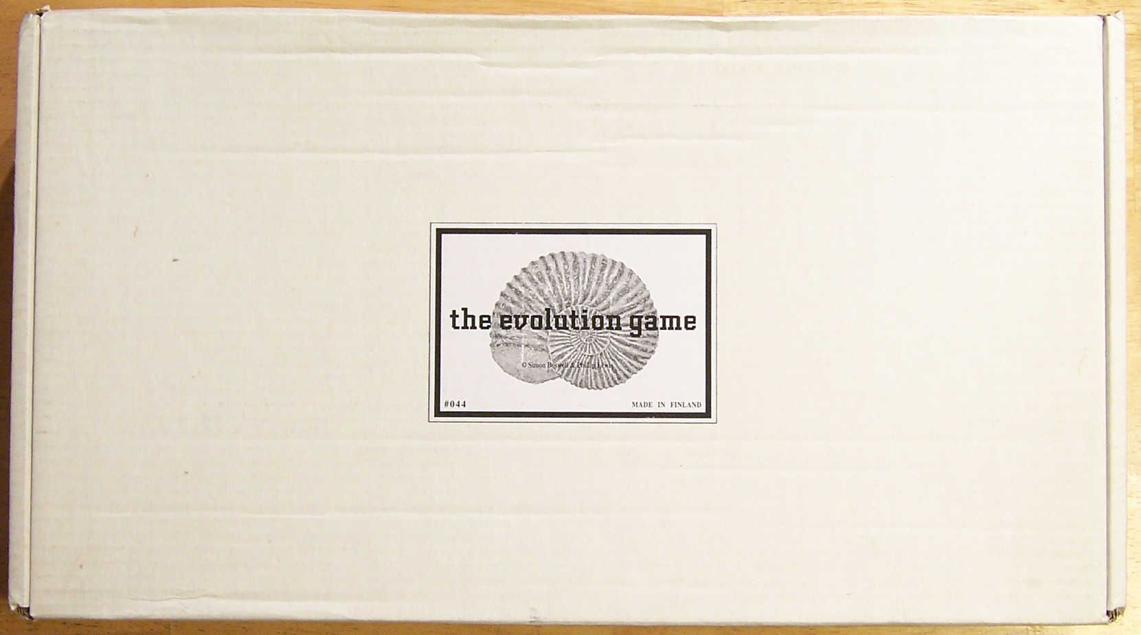The Evolution Game box art
