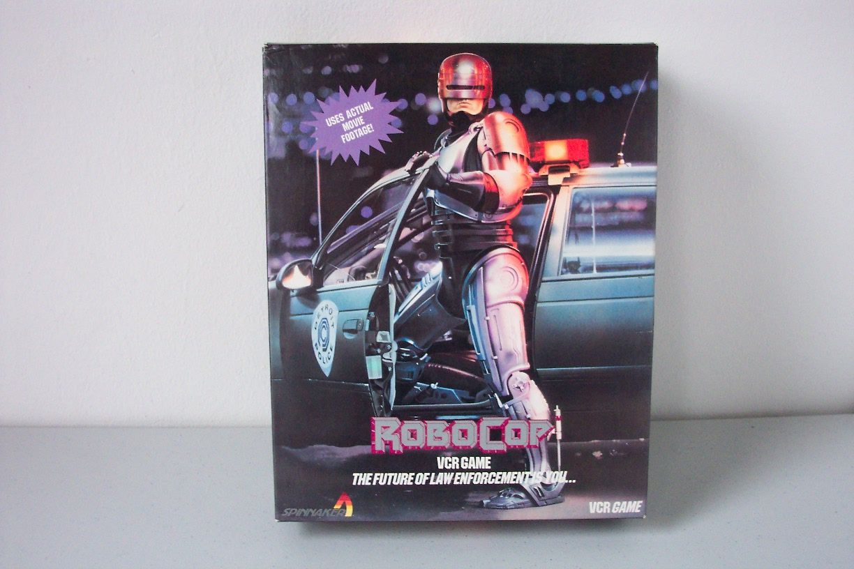 RoboCop VCR Game box art