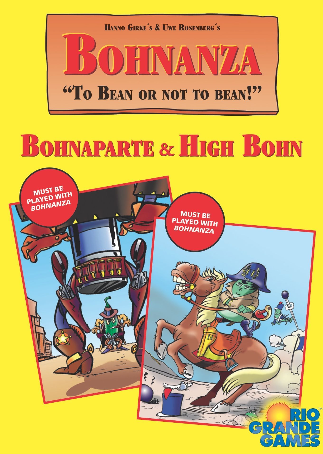 Bohnanza: Bohnaparte & High Bohn box art