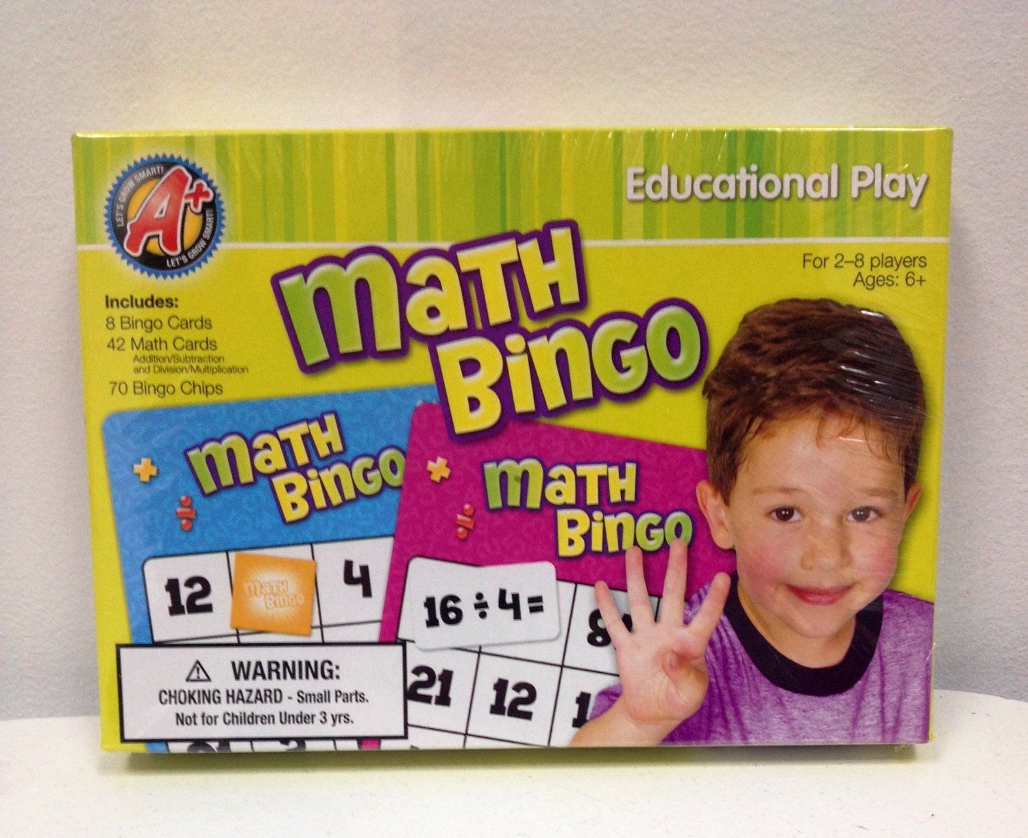 Math Bingo box art