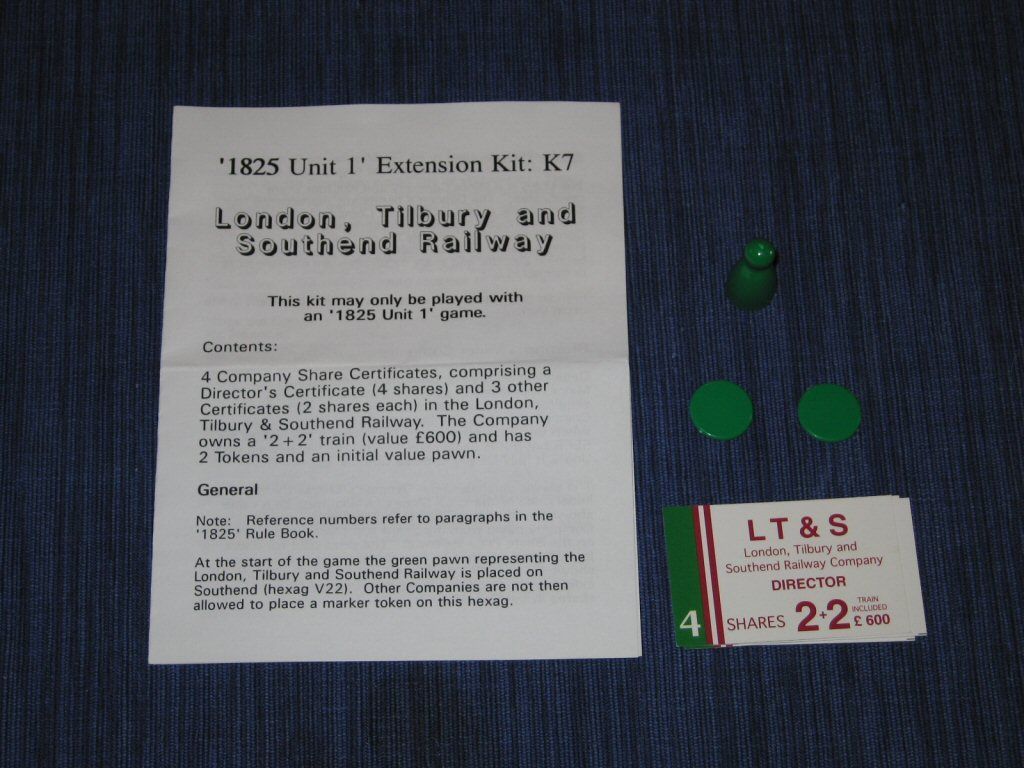 Coperta 1825 Extension Kit K7: London, Tilbury and Southend Railway