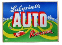 Labyrinth Auto Rennen