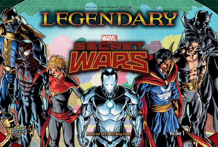 Coperta Legendary: A Marvel Deck Building Game – Secret Wars, Volume 1