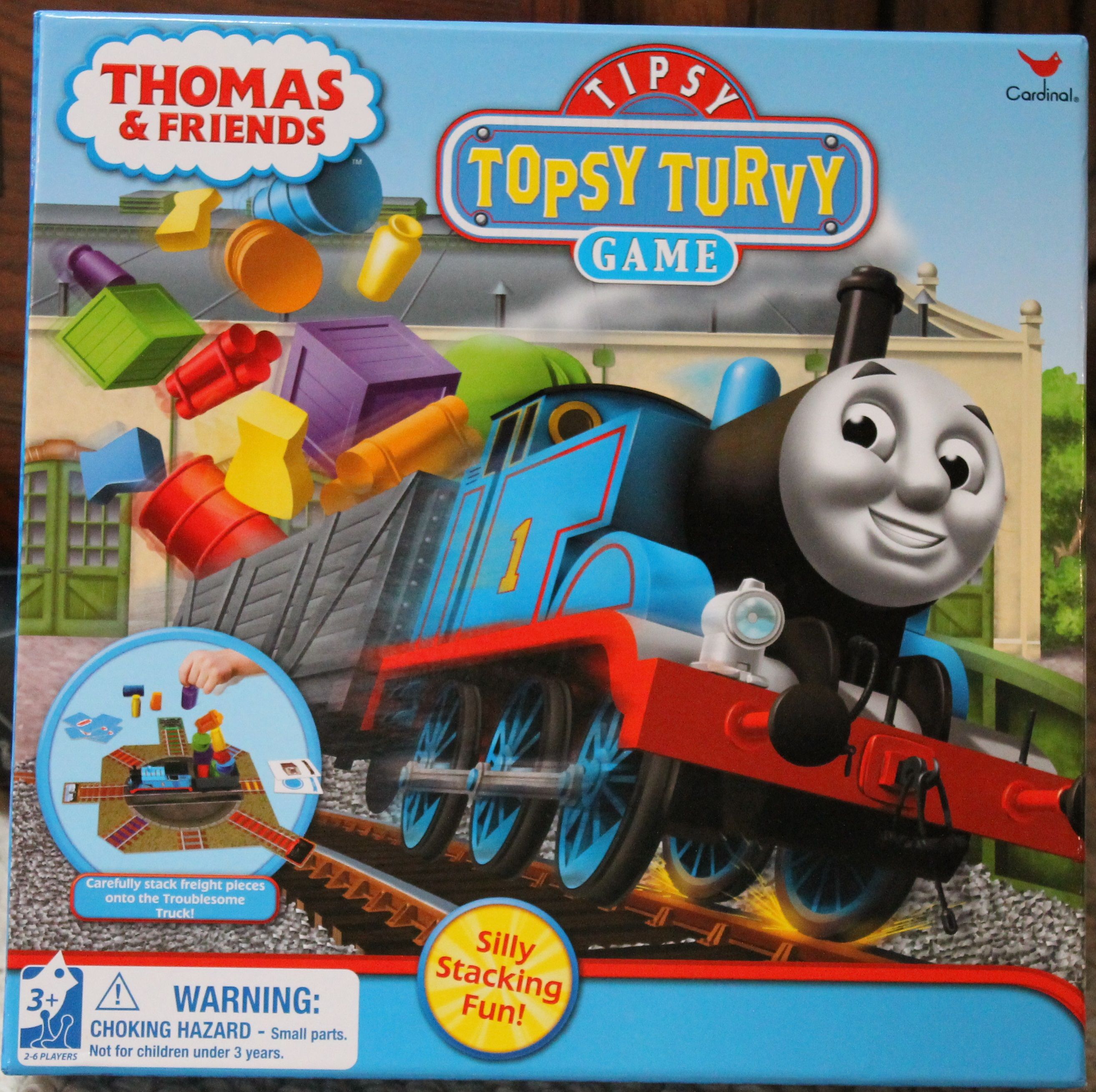 Thomas & Friends Tipsy Topsy Turvy Game box art