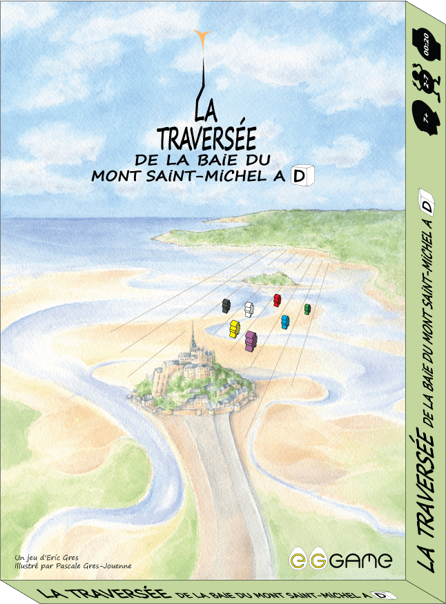 La traversée de la baie du Mont Saint-Michel à D box art