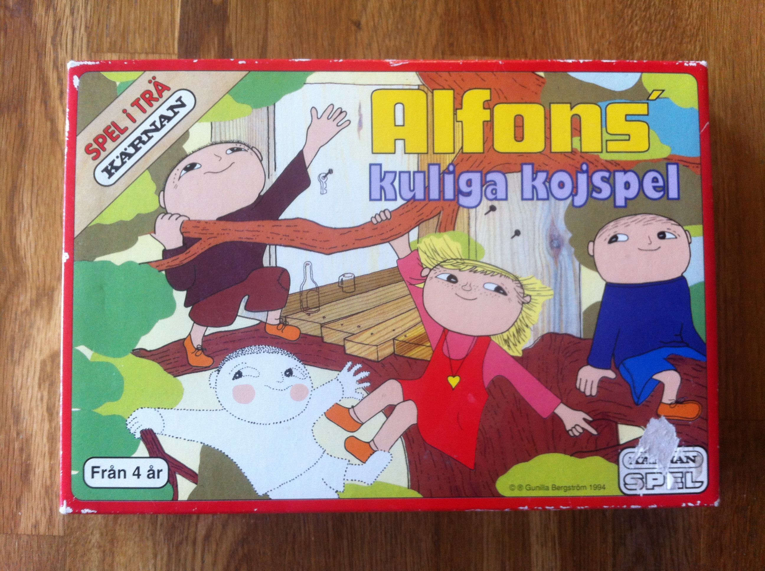 Alfons kuliga kojspel box art