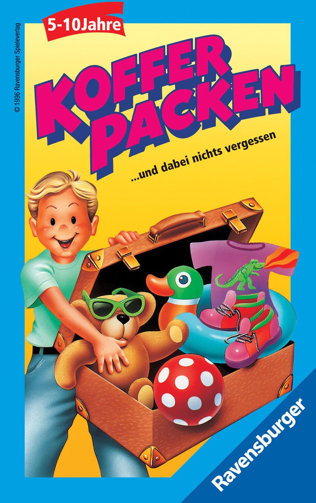 Koffer packen box art
