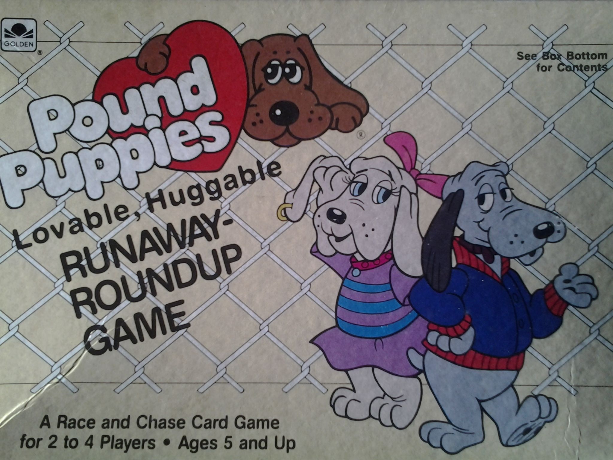 Pound Puppies Runaway-Roundup Game box art