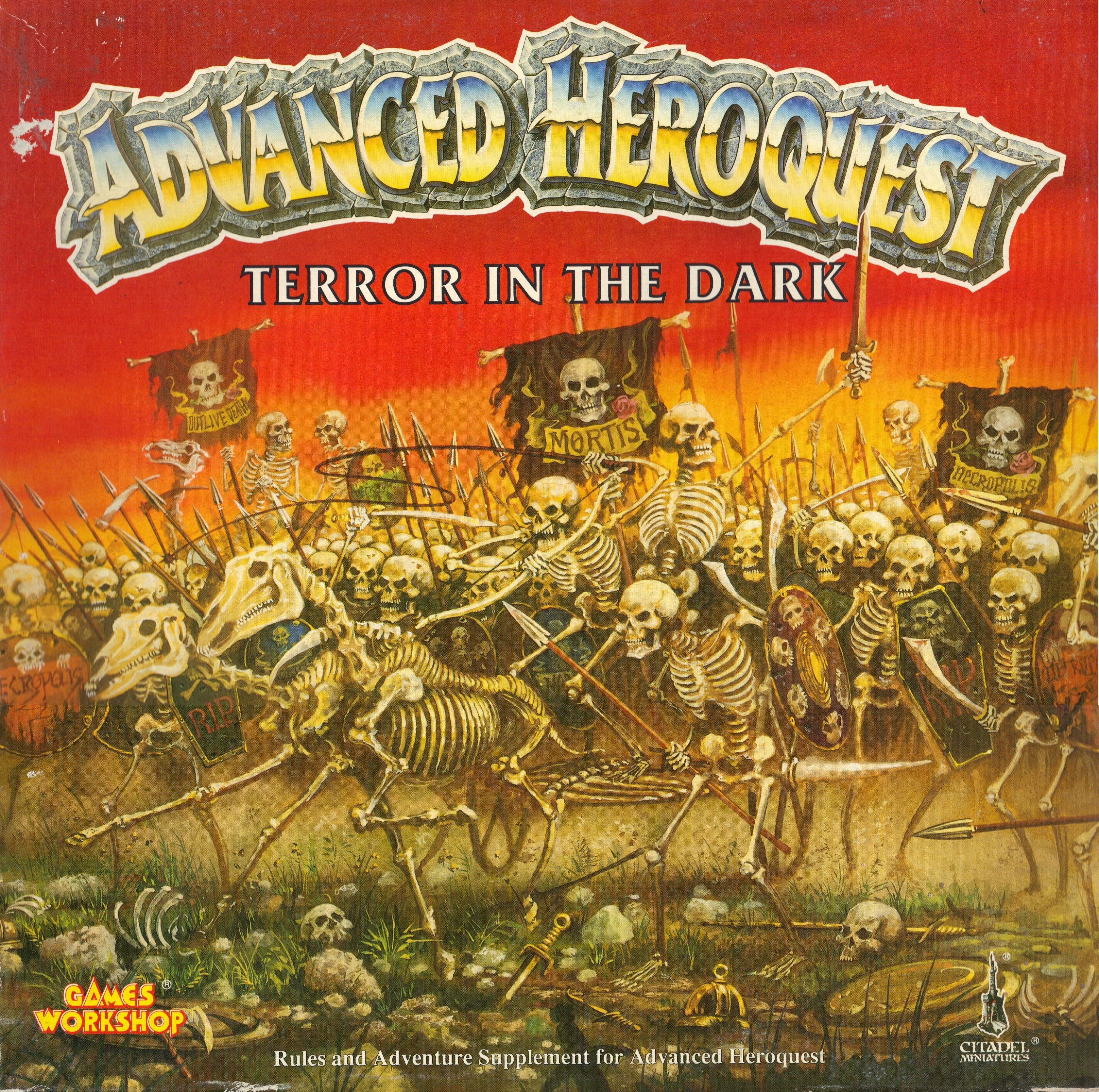Advanced Heroquest: Terror in the Dark box art