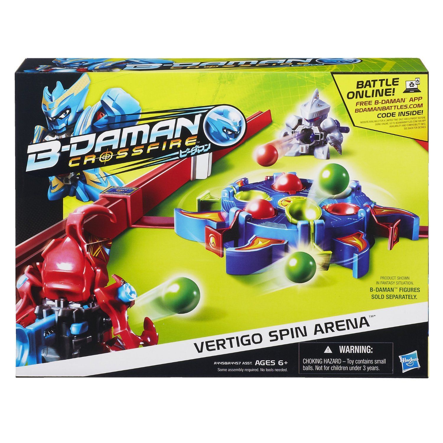 B-Daman Crossfire Vertigo Spin Arena doboz
