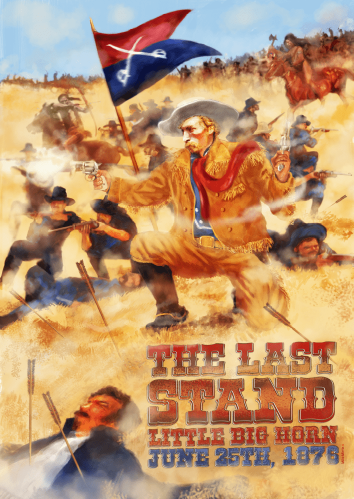 The Last Stand: Little Big Horn June 25, 1876 box art