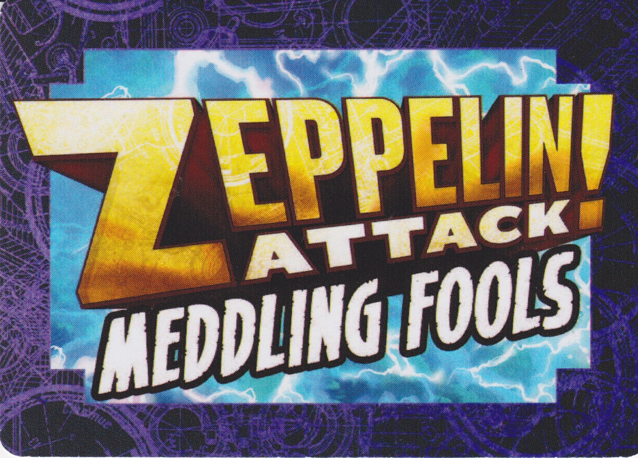Zeppelin Attack!: Meddling Fools box art