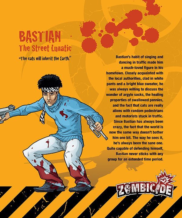 Zombicide Survivor: Bastian box art