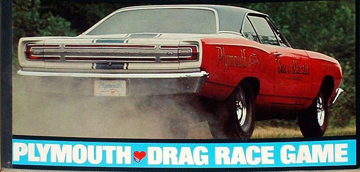 Plymouth Drag Race Game box art