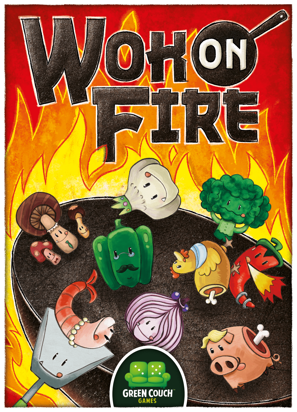 Wok on Fire box art
