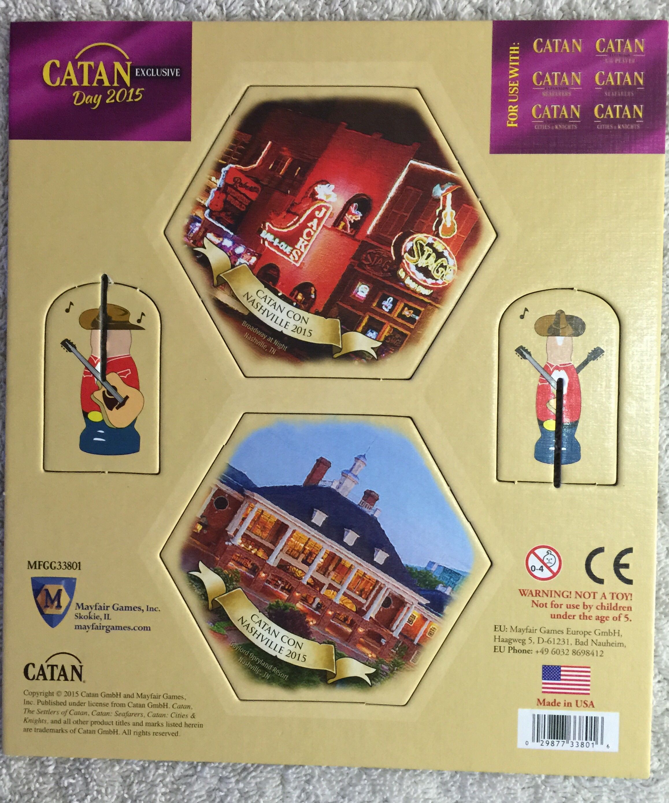 Catan: Catan Day 2015 Exclusive Expansion box art