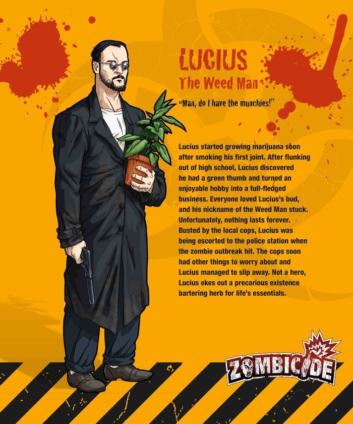 Coperta Zombicide Survivor: Lucius