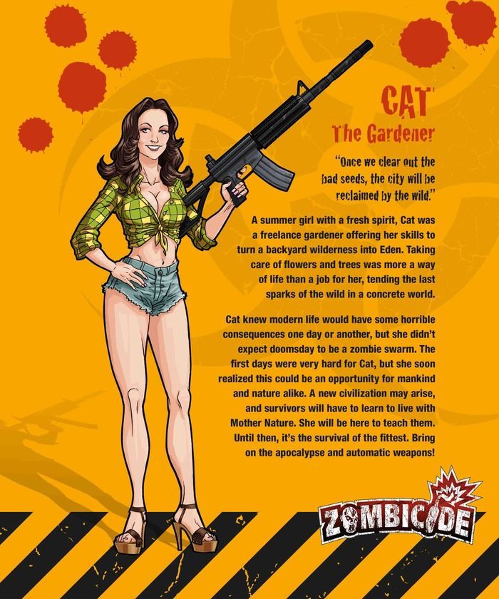 Zombicide Survivor: Cat box art