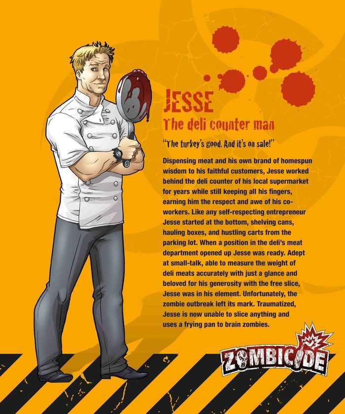 Zombicide Survivor: Jesse box art