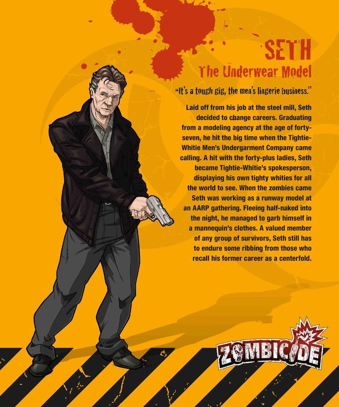 Zombicide Survivor: Seth box art