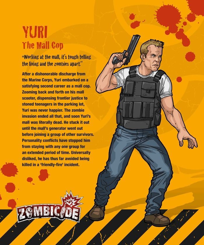 Zombicide Survivor: Yuri box art