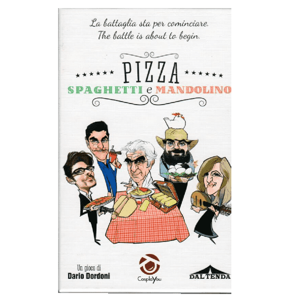 Pizza, Spaghetti e Mandolino box art