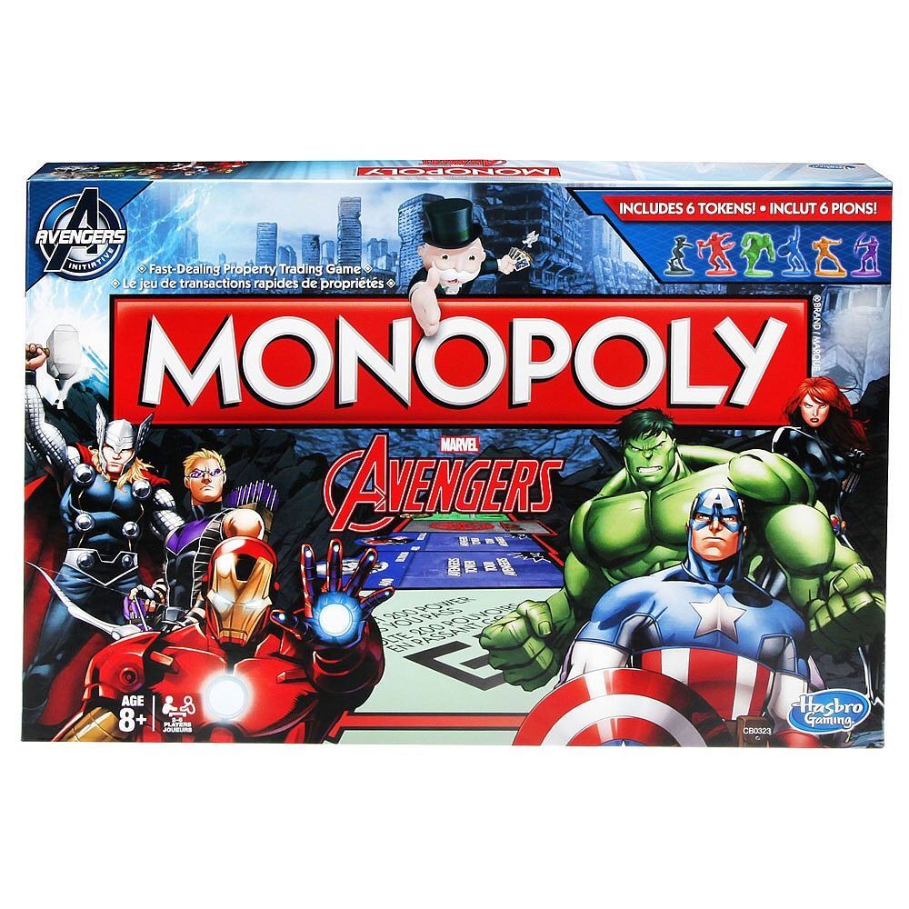 Monopoly: Marvel Avengers box art