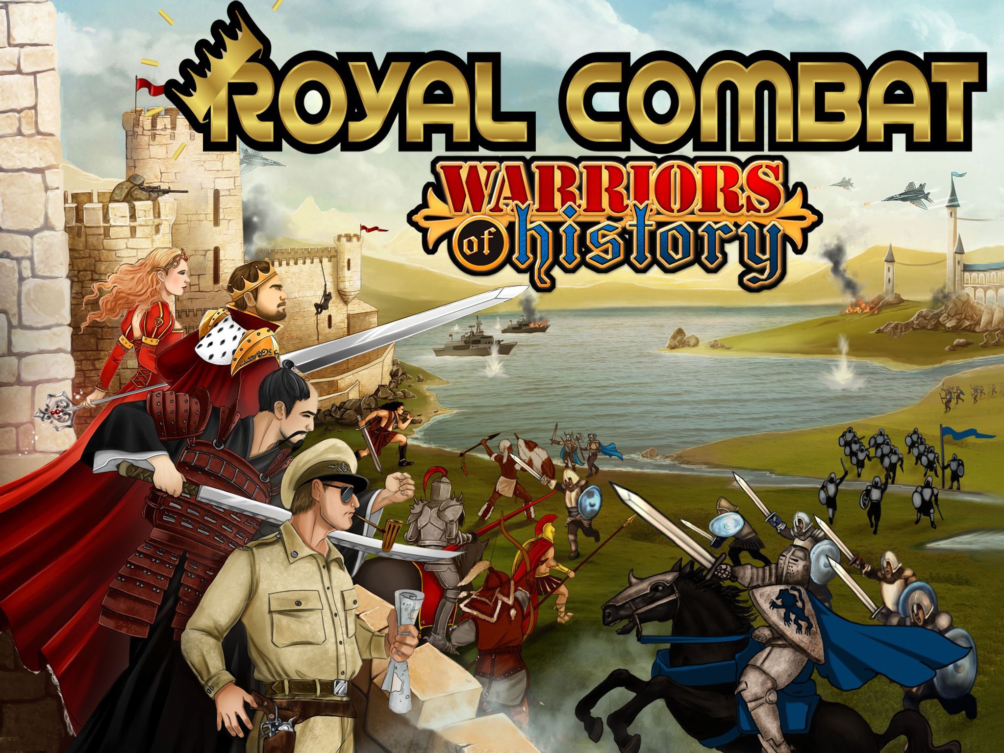 Royal Combat: Warriors of History box art
