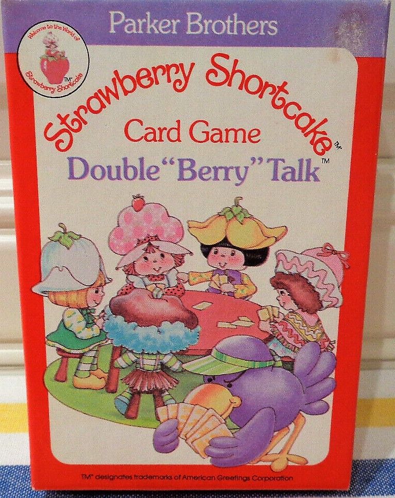 Strawberry Shortcake Card Game Double "Berry" Talk box art