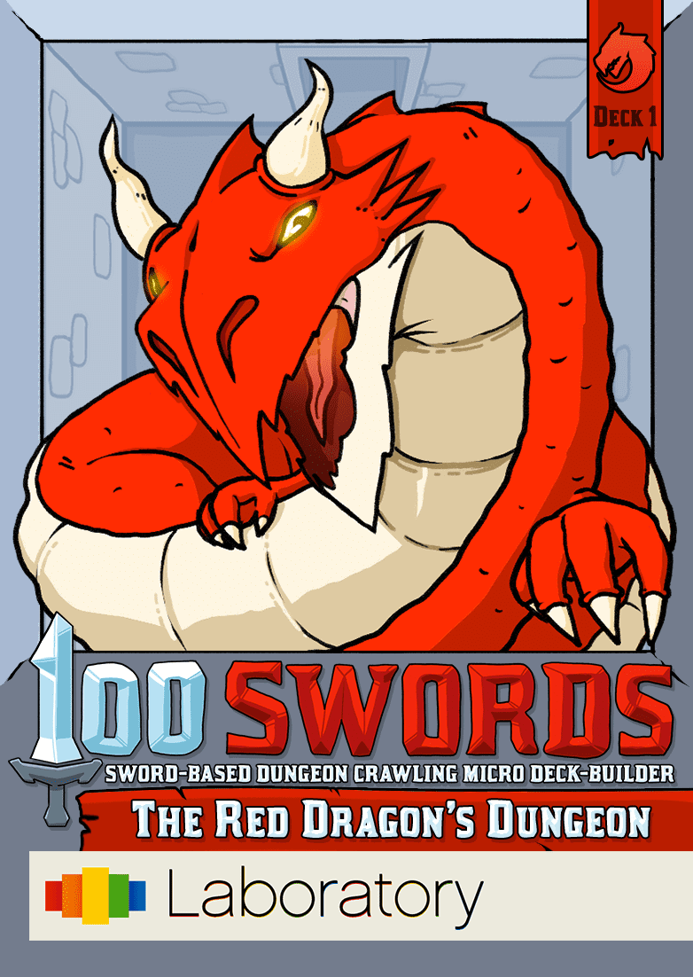 100 Swords: The Red Dragon's Dungeon box art