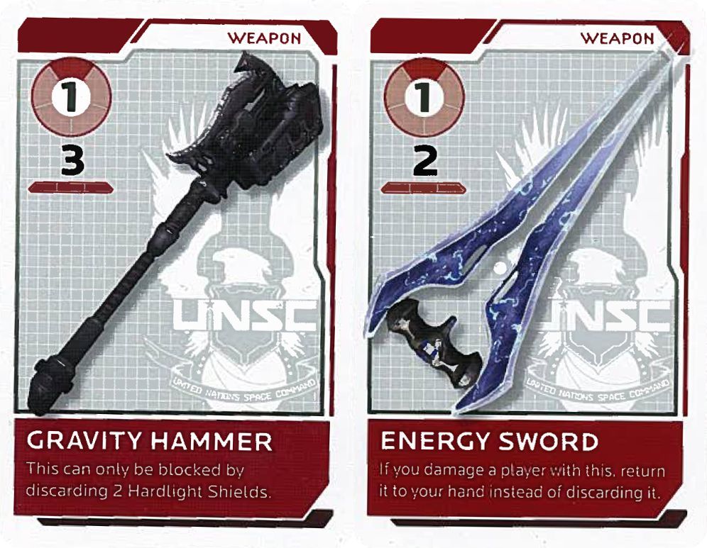 BANG!: Halo – Gravity Hammer & Energy Sword doboz