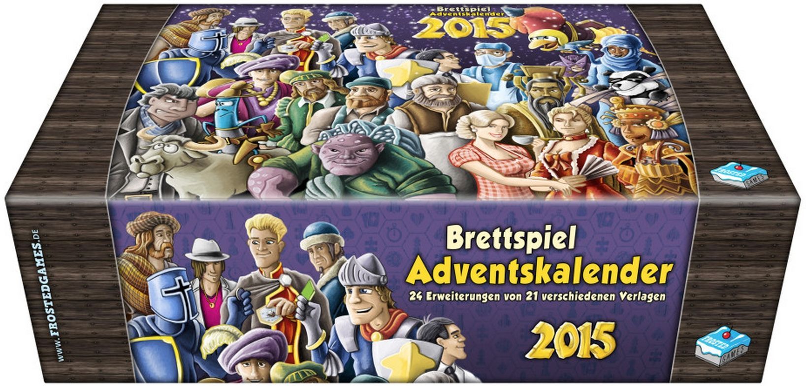Brettspiel Adventskalender 2015 box art