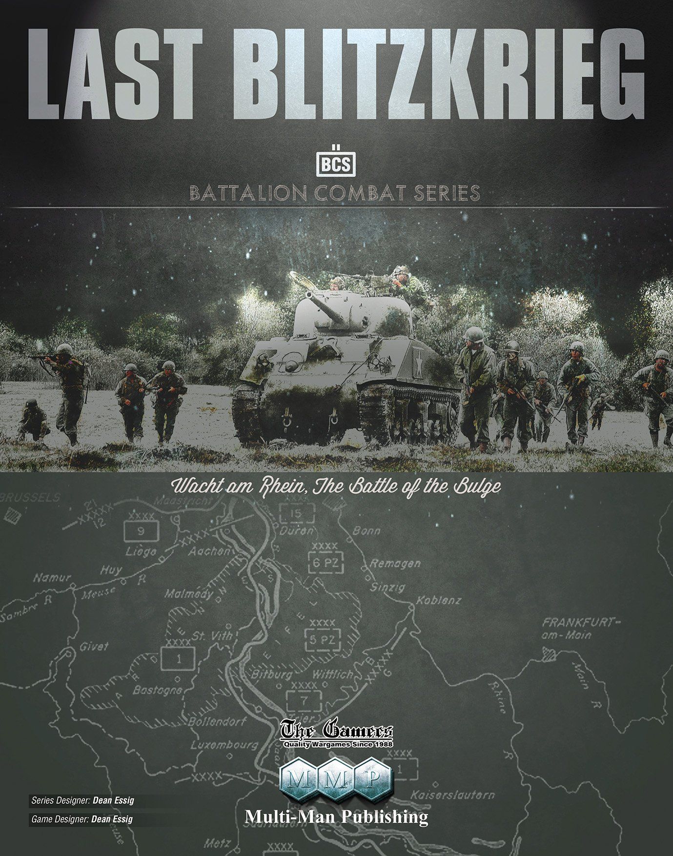Last Blitzkrieg: Wacht am Rhein, The Battle of the Bulge doboz