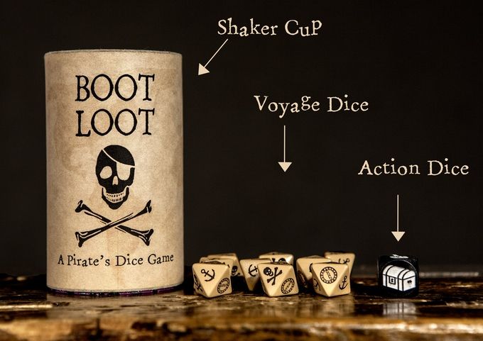 Boot Loot: A Pirate's Dice Game box art