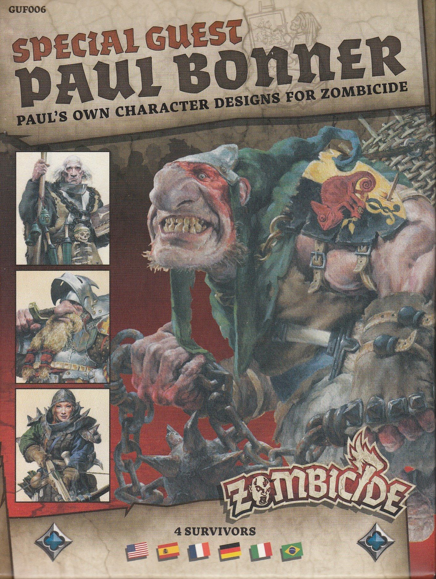 Coperta Zombicide: Black Plague Special Guest Box – Paul Bonner