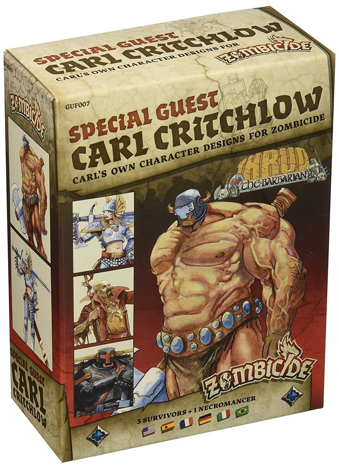 Zombicide: Black Plague Special Guest Box – Carl Critchlow box art