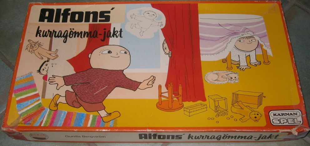 Alfons kurragömma-jakt box art