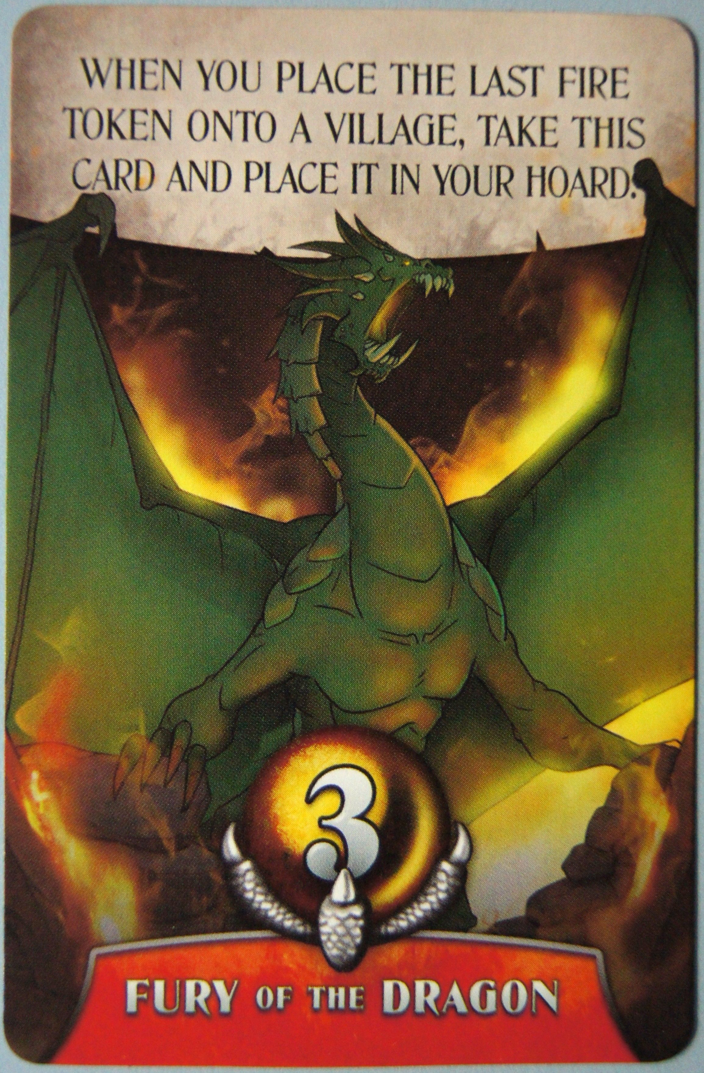 DragonFlame: Fury of the Dragon Promo Card doboz