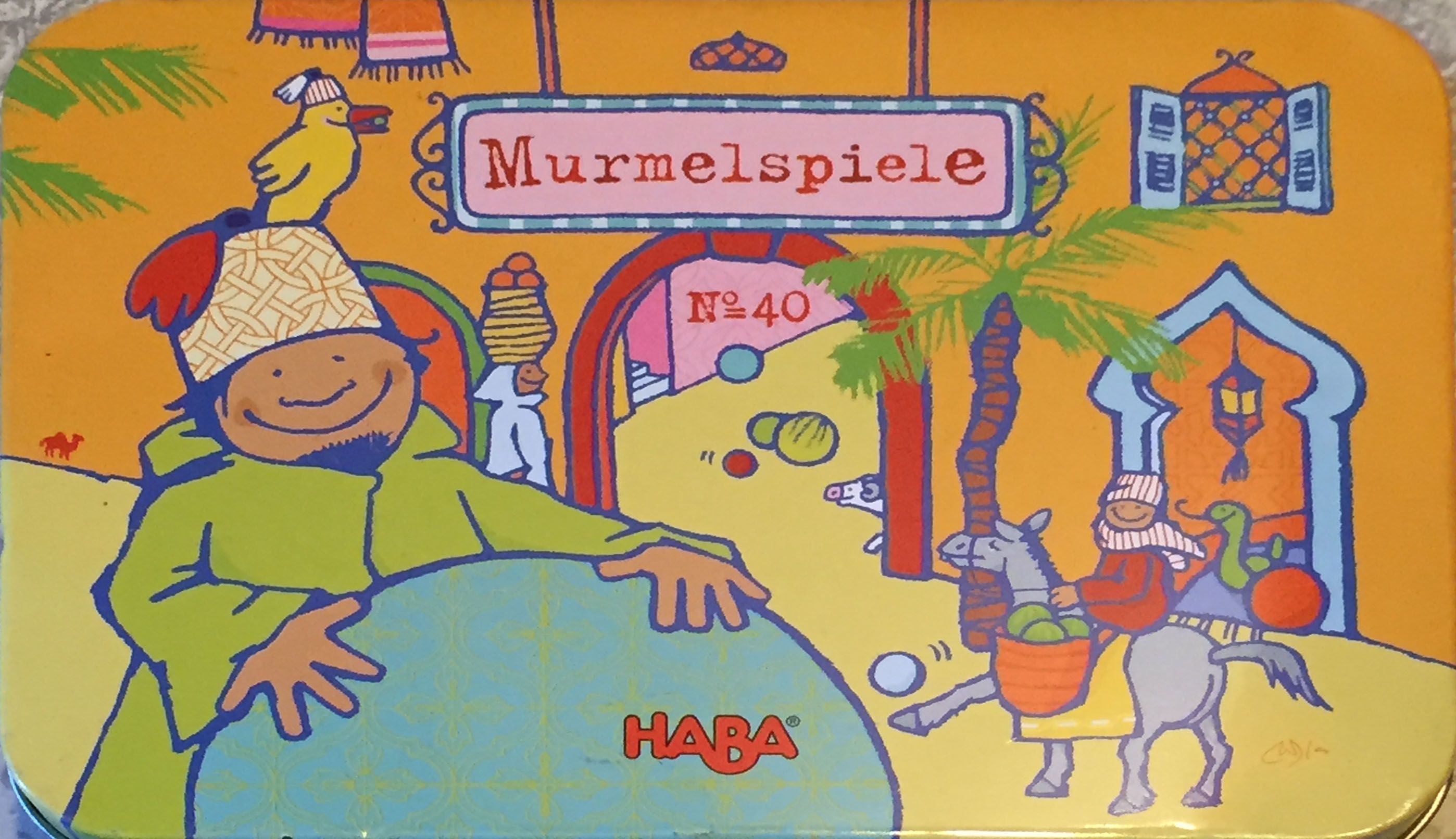Murmelspiele doboz
