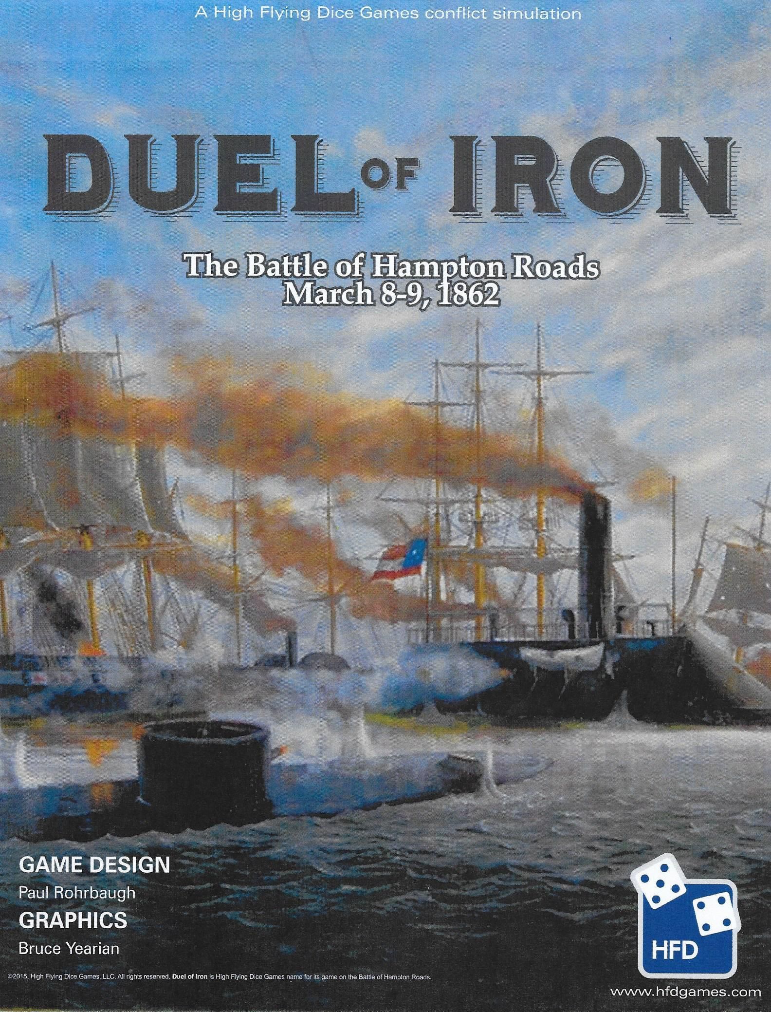 Duel of Iron: The Battle of Hampton Roads, March 8th and 9th, 1862 doboz
