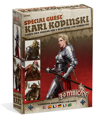 Coperta Zombicide: Black Plague Special Guest Box – Karl Kopinski