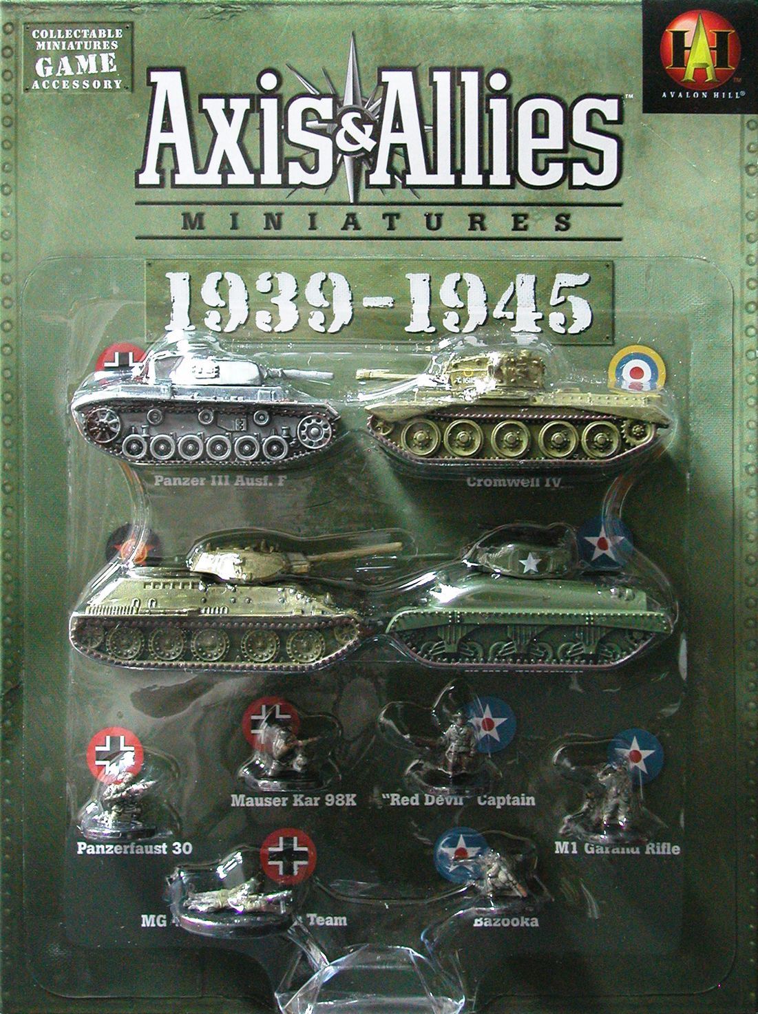 Axis & Allies Miniatures box art