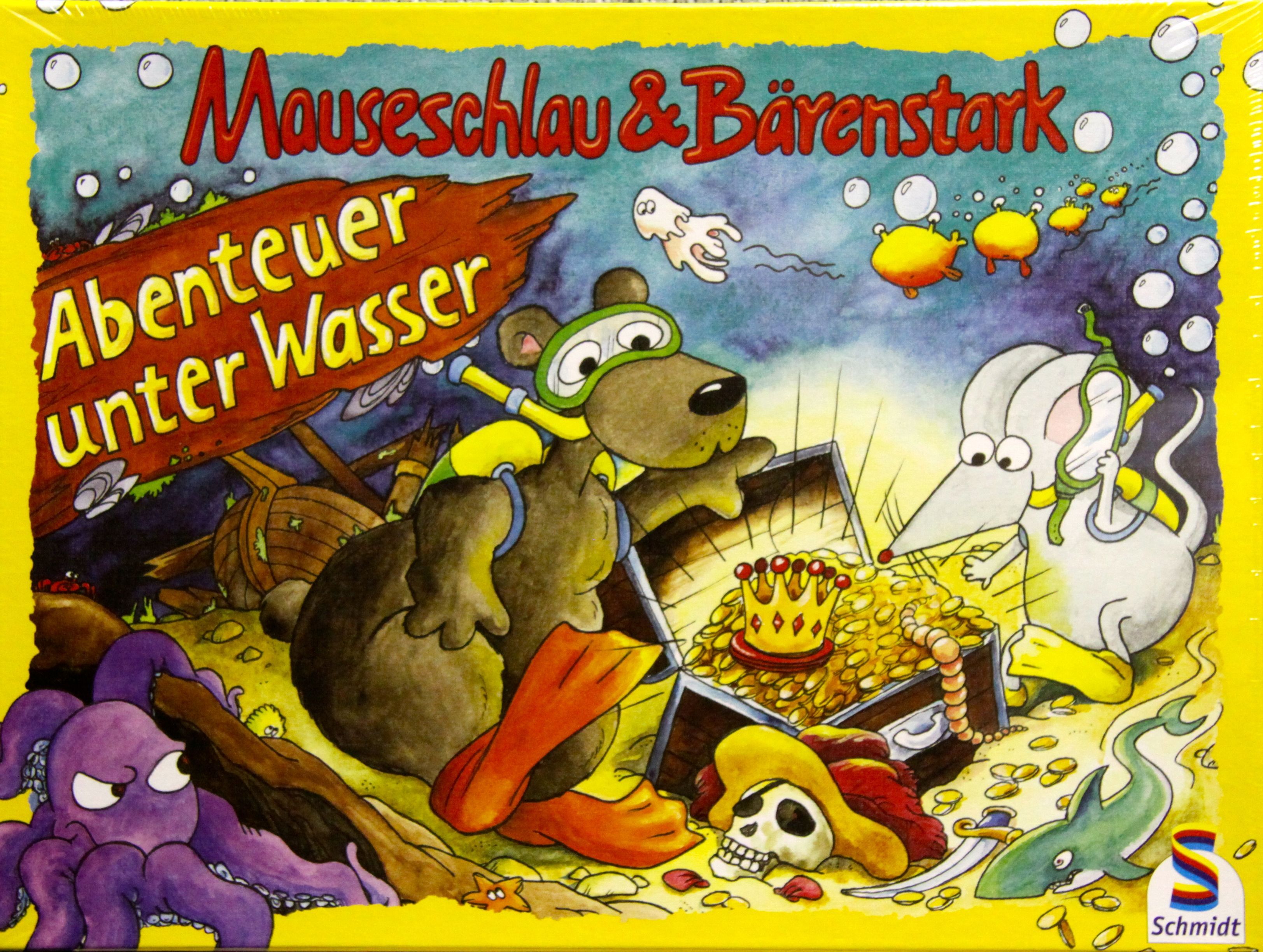 Coperta Mauseschlau & Bärenstark: Abenteuer unter Wasser