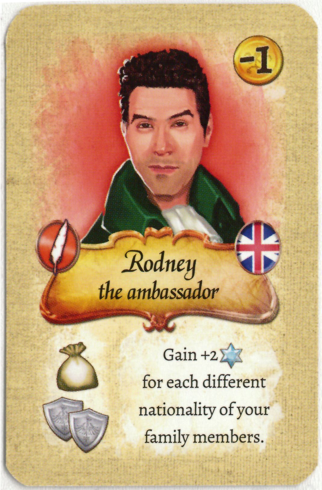 Coperta Legacy: The Testament of Duke de Crecy – Rodney Promo Card