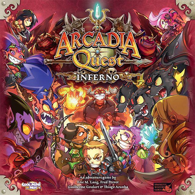 Arcadia Quest: Inferno box art