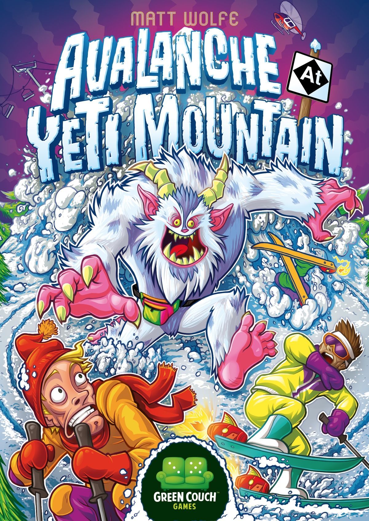 Avalanche at Yeti Mountain doboz