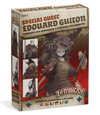Zombicide: Black Plague Special Guest Box – Edouard Guiton doboz