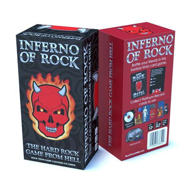 Inferno of Rock: The Hard Rock Game From Hell box art