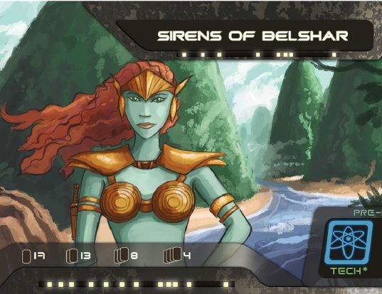 Coperta Empires of the Void: Sirens of Belshar