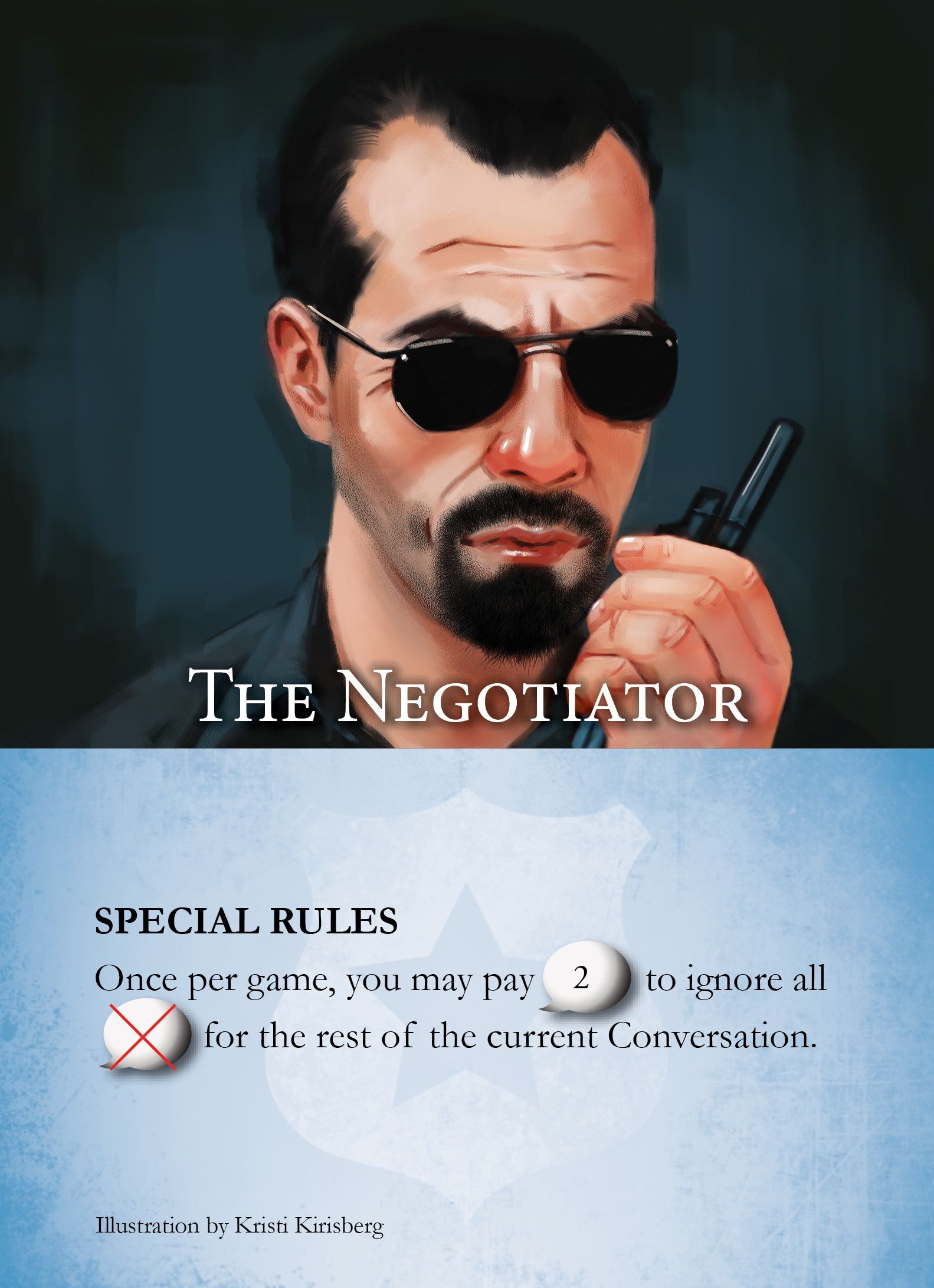 Hostage Negotiator: Negotiator Cards – Series 1 box art